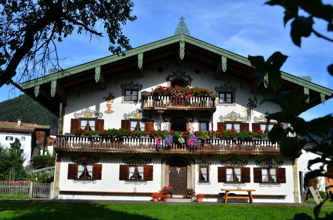 Schwabenbauernhof Apartment Ruhpolding Bagian luar foto