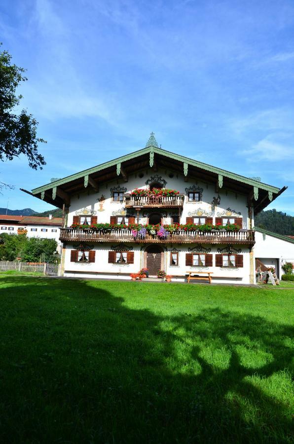 Schwabenbauernhof Apartment Ruhpolding Bagian luar foto