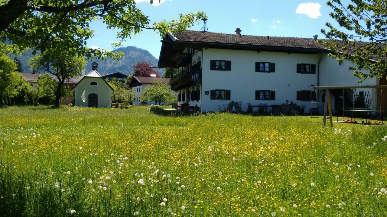 Schwabenbauernhof Apartment Ruhpolding Bagian luar foto