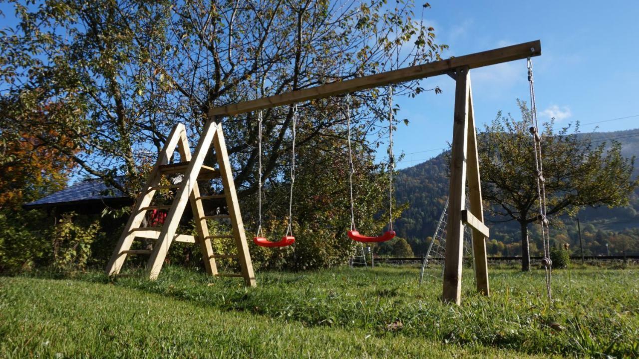 Schwabenbauernhof Apartment Ruhpolding Bagian luar foto